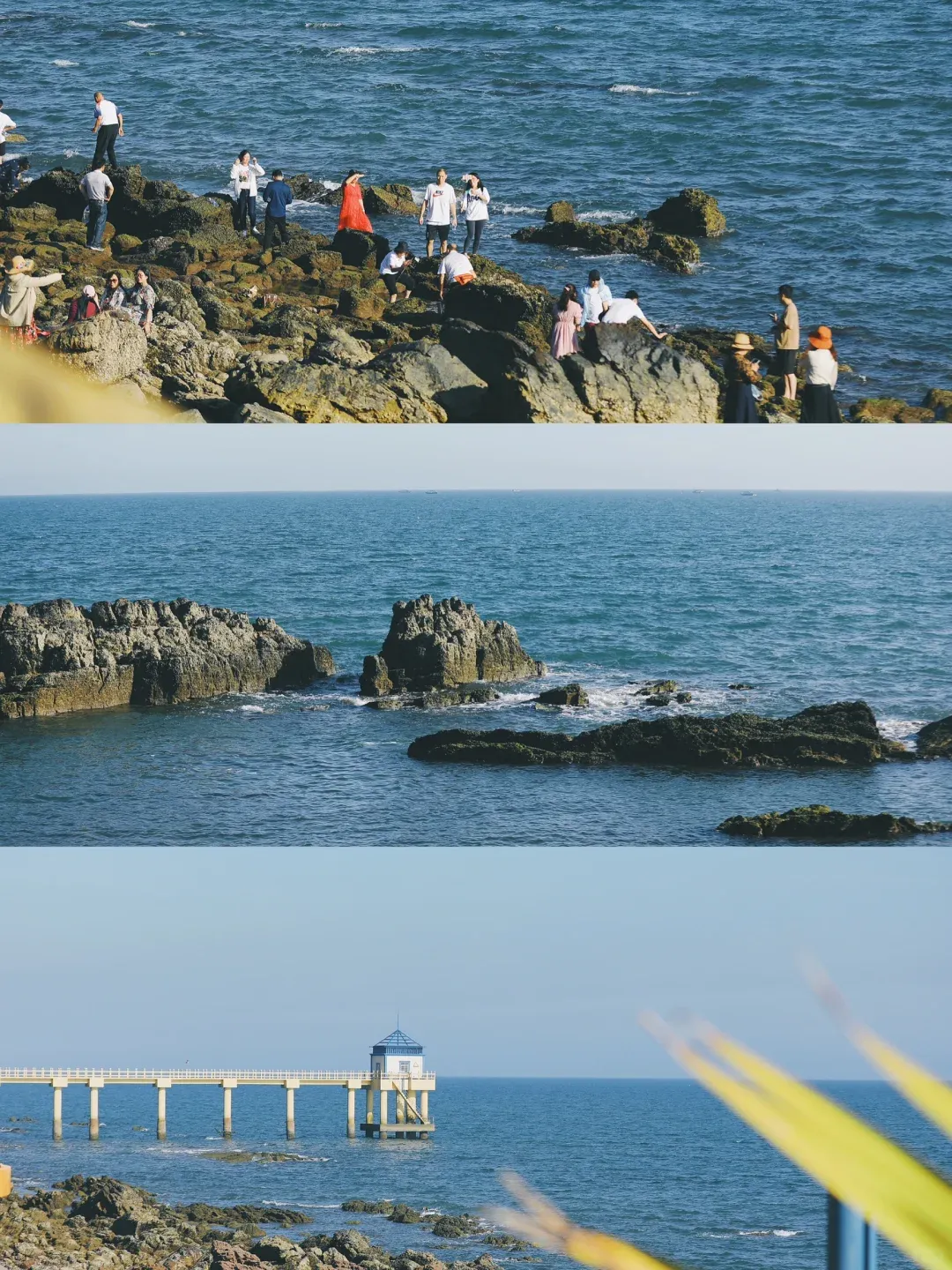 D3：白浪滩 → 白沙湾 → 怪石滩